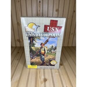 Vintage 2000 Ultimate Soldier 1/6 WWII US Navy Corpsman - NIB USN CP22330